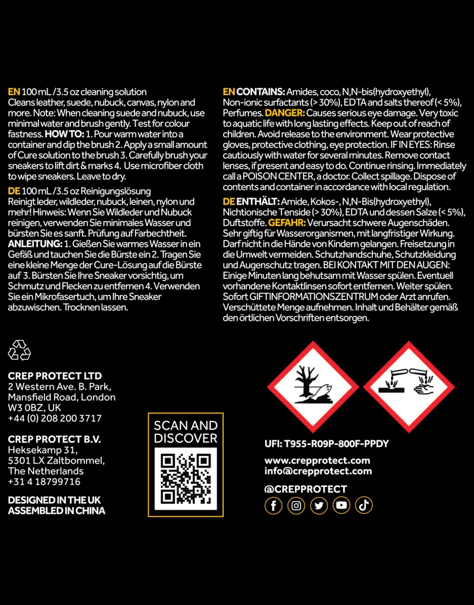 Crep Protect Cure Cleaning Reise-Kit