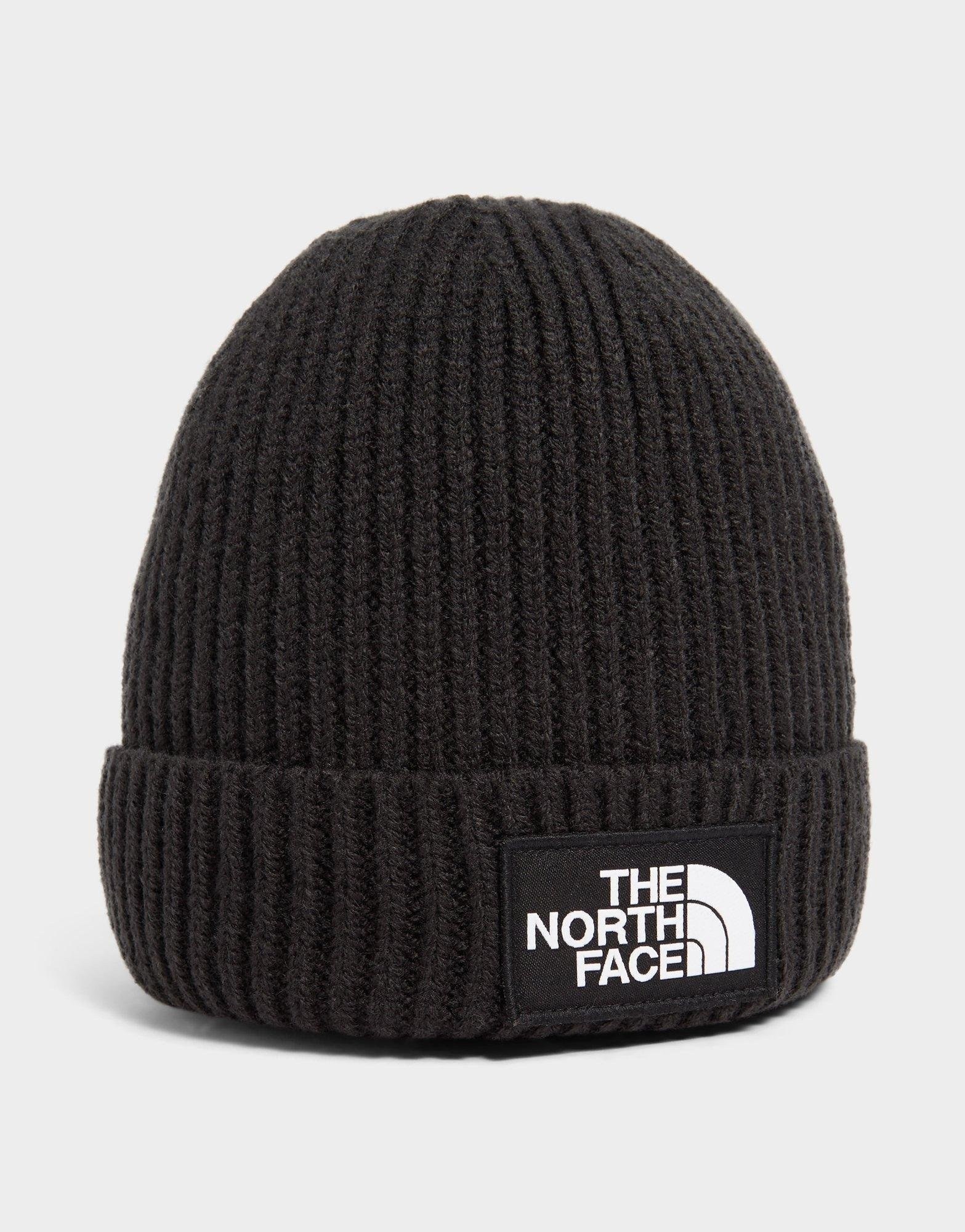 The North Face Logo Box Cuffed Beanie Mütze