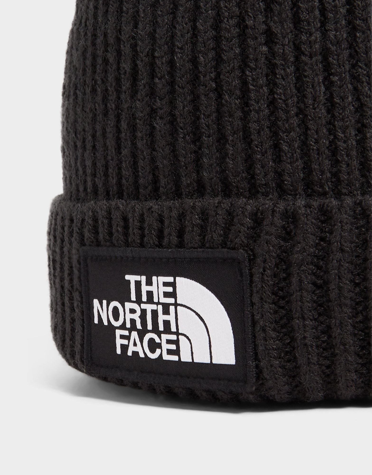 The North Face Logo Box Cuffed Beanie Mütze