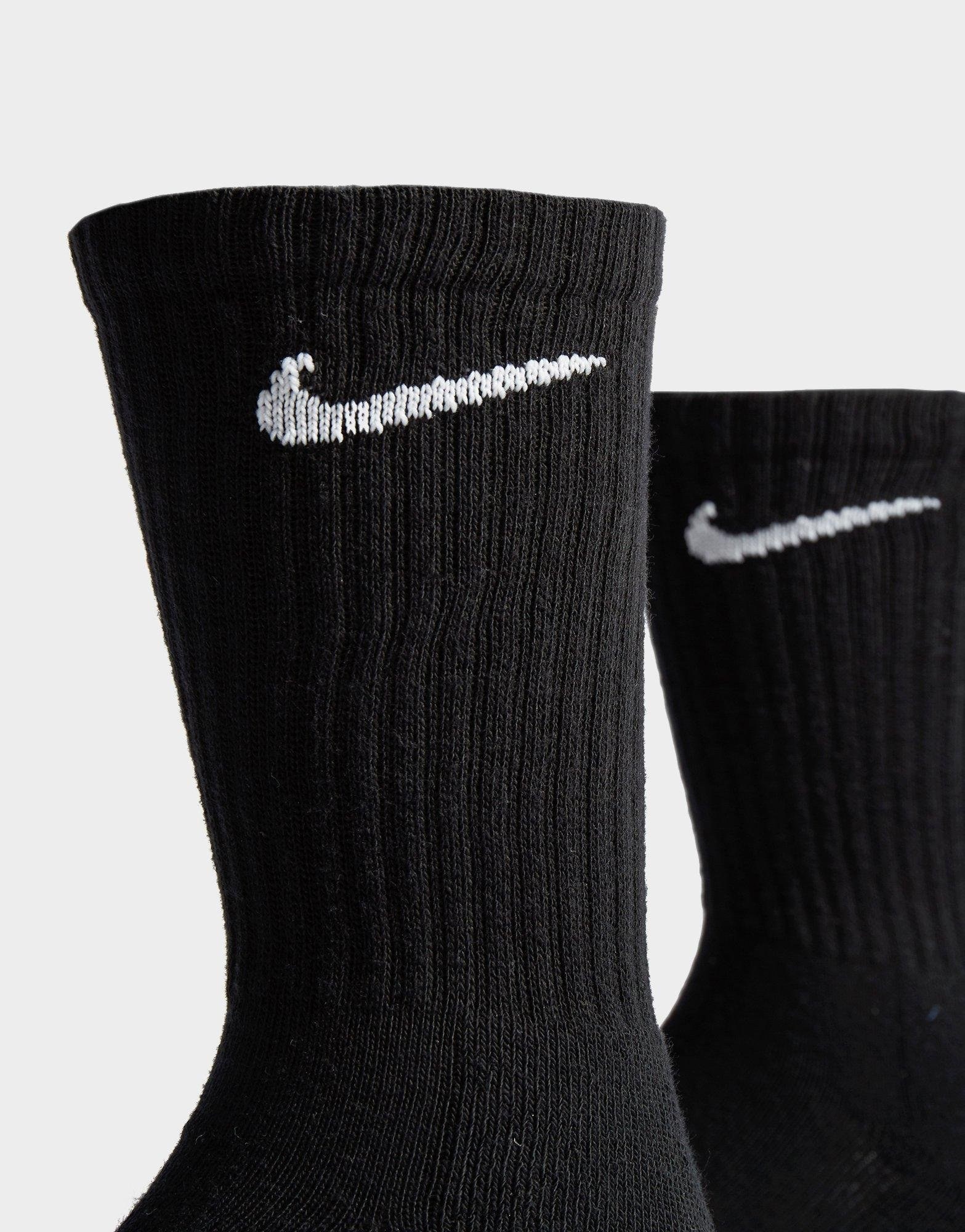 Nike 3er-Pack Everyday Cushioned Crew Trainingssocken