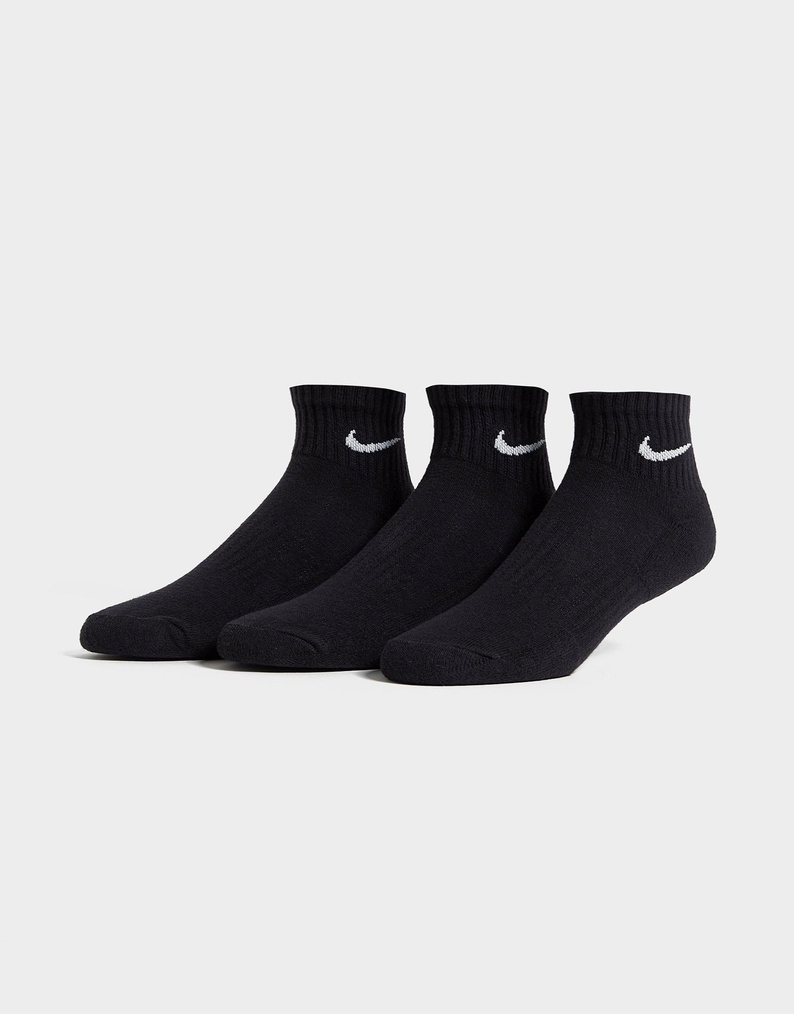Nike 3er-Pack Cushioned Viertelsocken