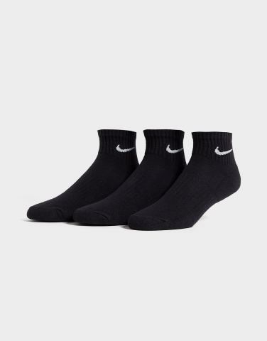 Nike 3er-Pack Cushioned Viertelsocken