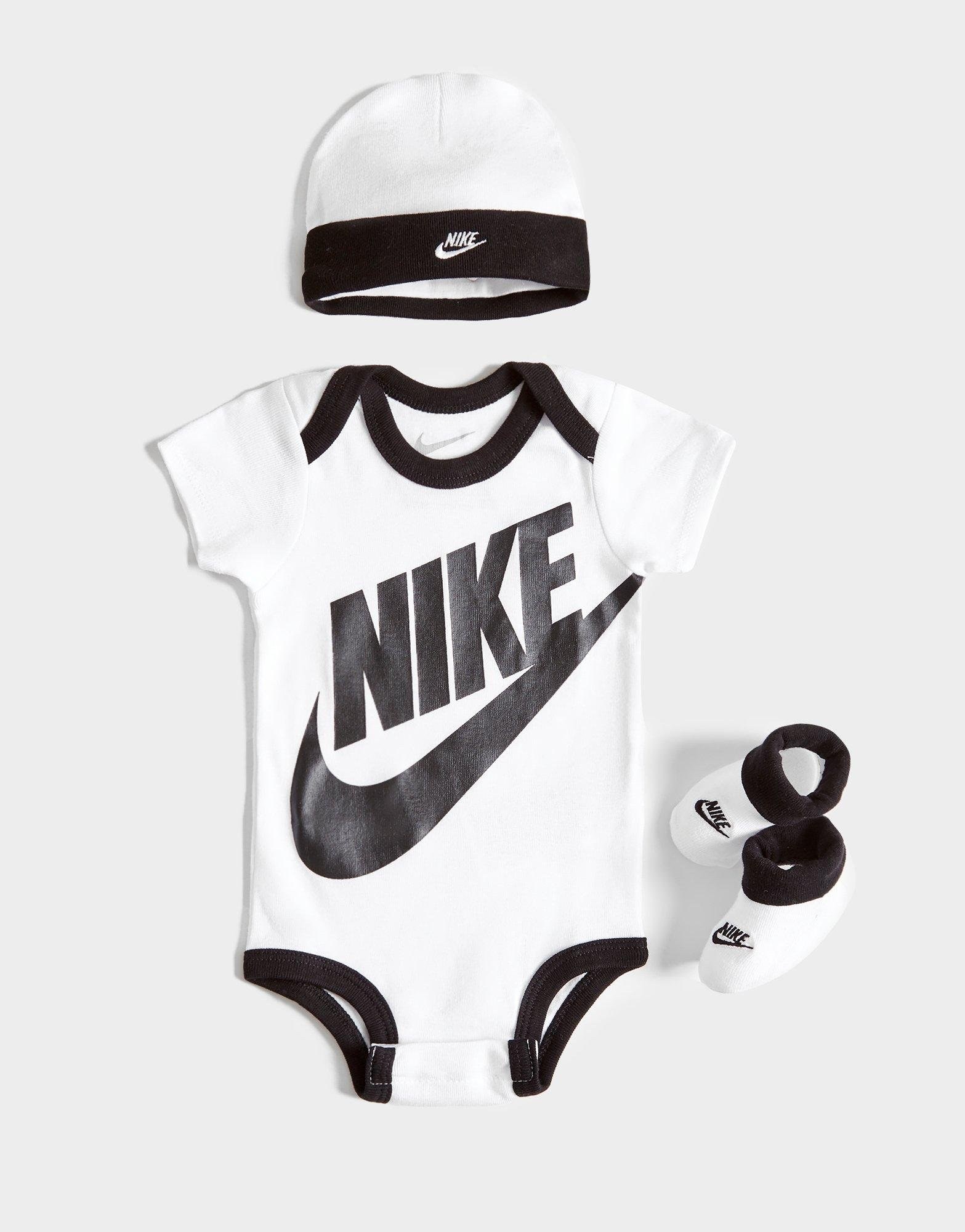 Nike 3-Piece Futura Logo Babygrow Set Babys