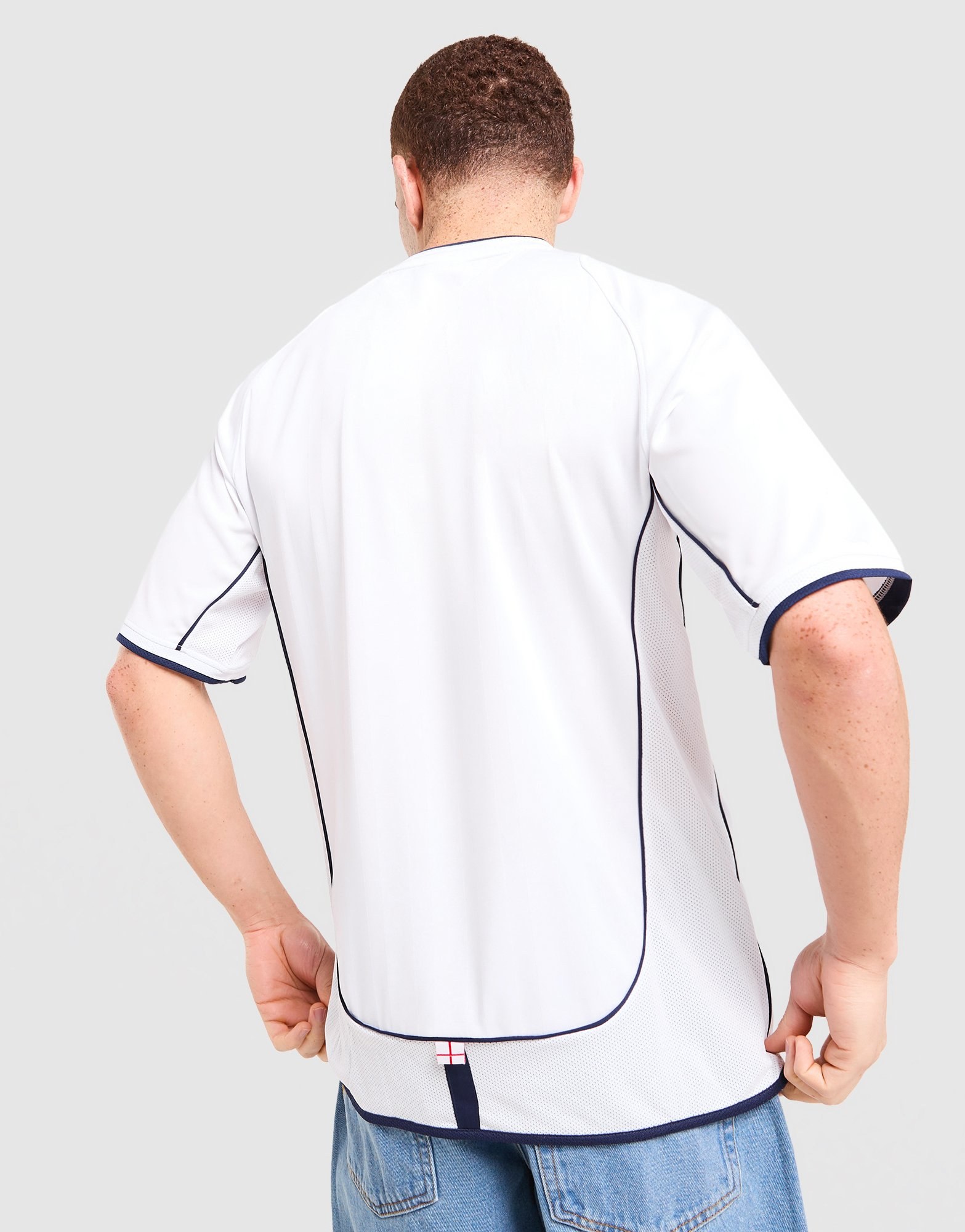 Score Draw England '02 Home Retro Shirt Herren