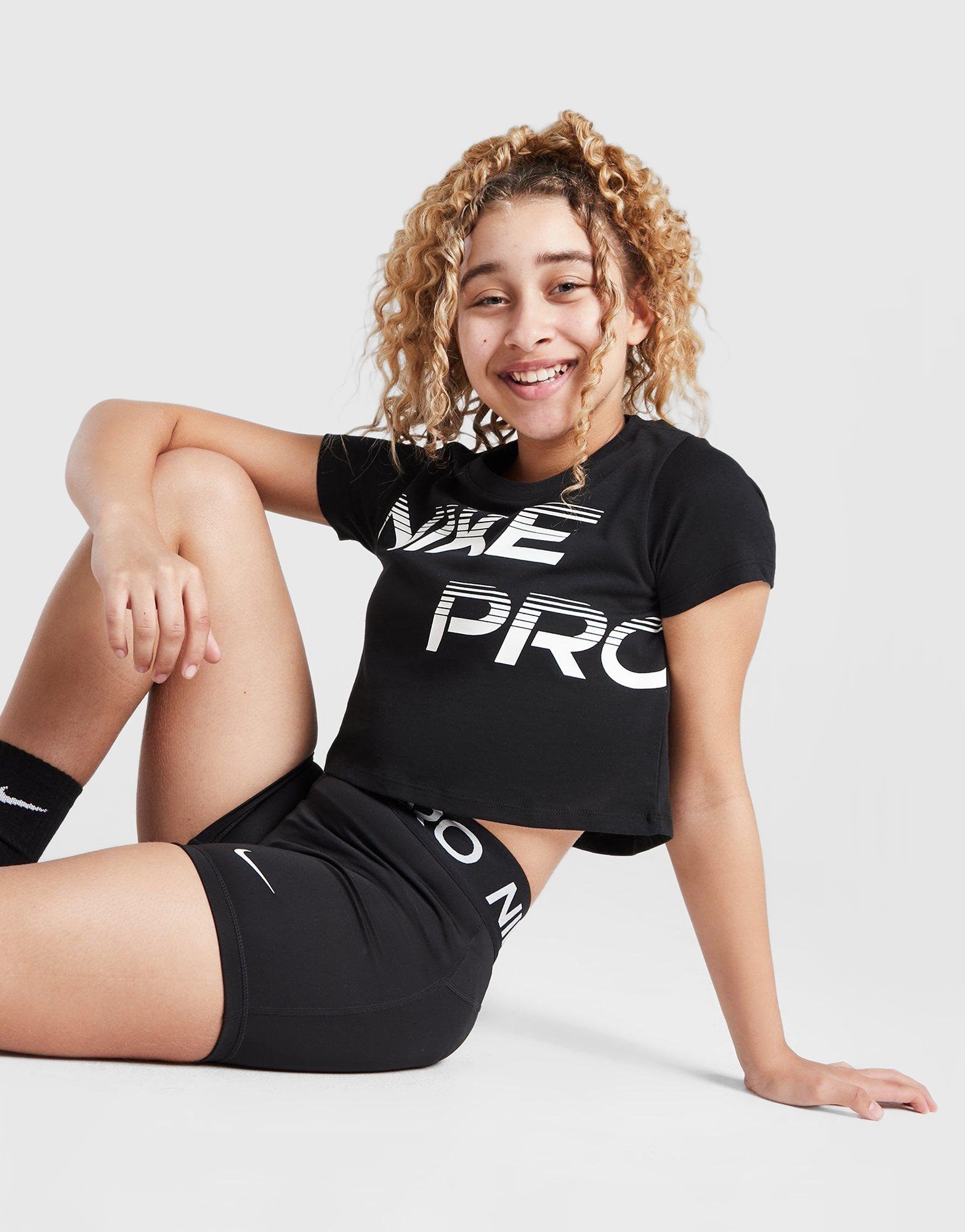 Nike Girls' Pro 3" Shorts Kinder