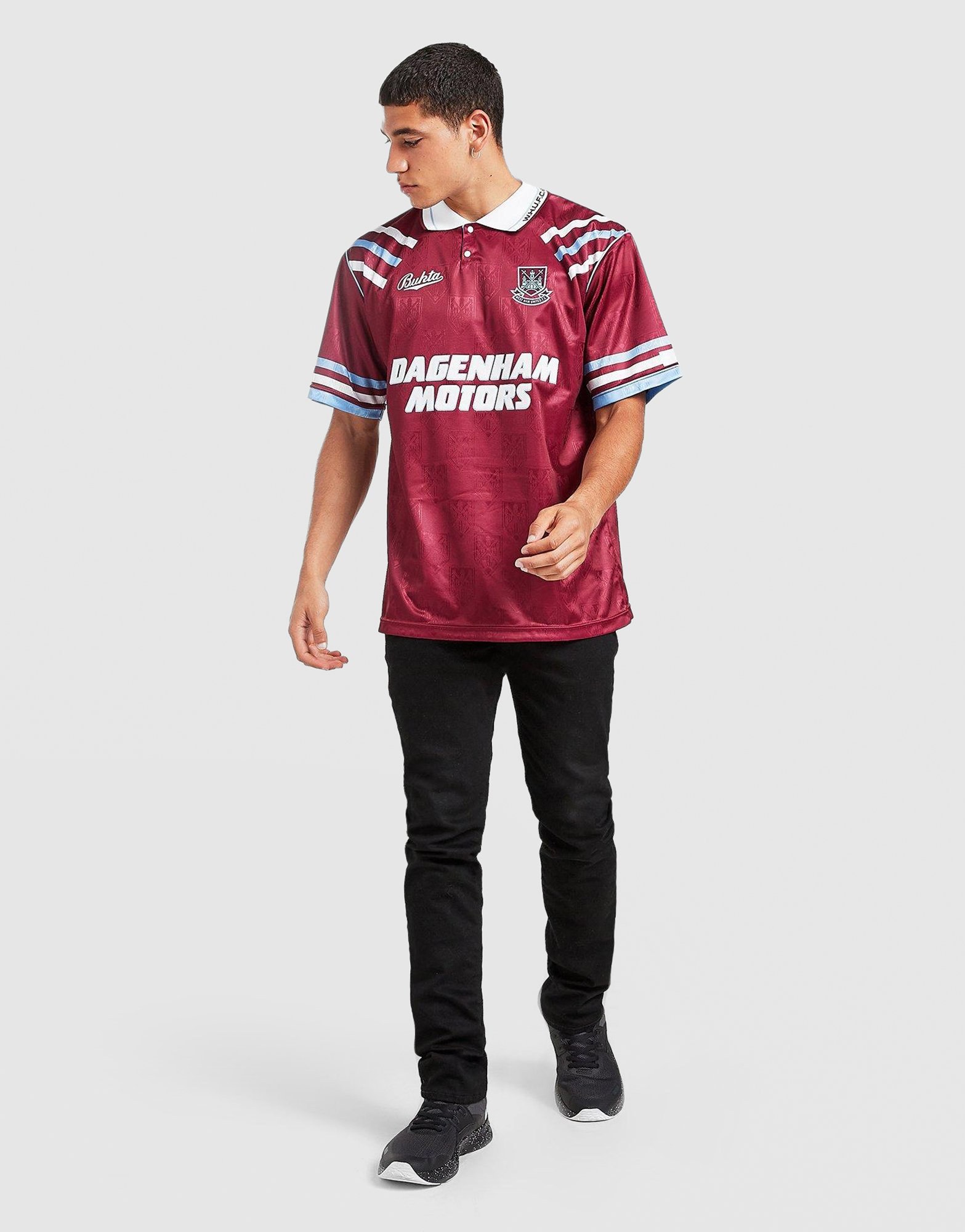 Score Draw West Ham United '92 Retro Heim Shirt