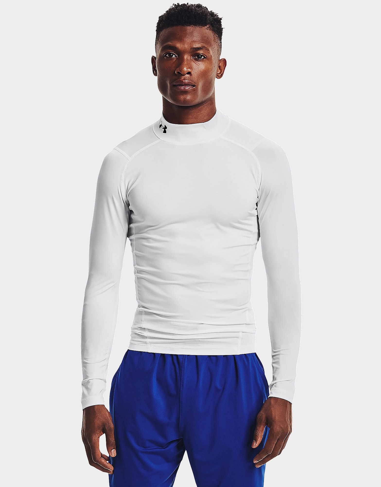 Under Armour HeatGear Langarm-Oberteil mit Stehkragen
