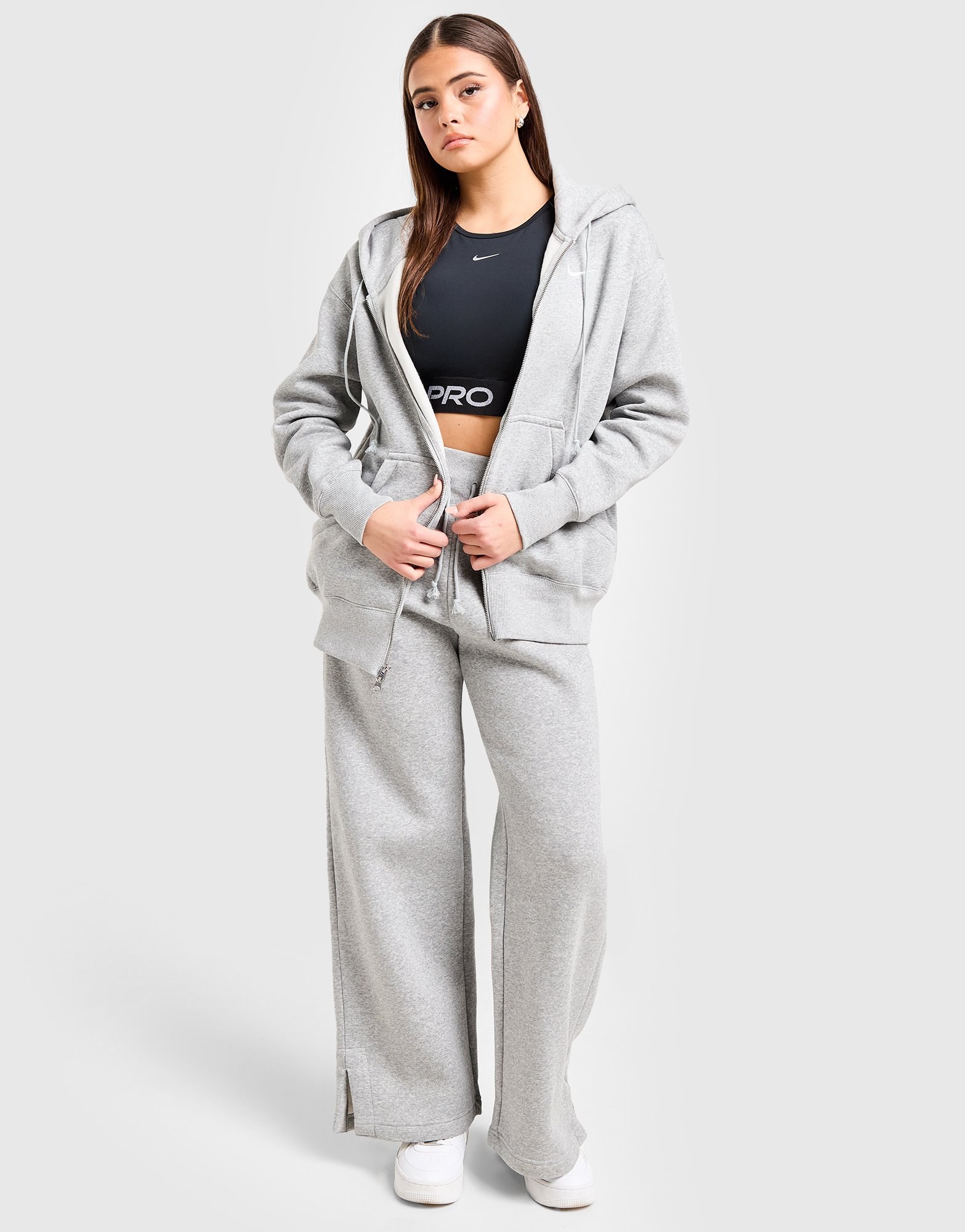 Nike Phoenix Fleece Oversized Full Zip Hoodie Damen