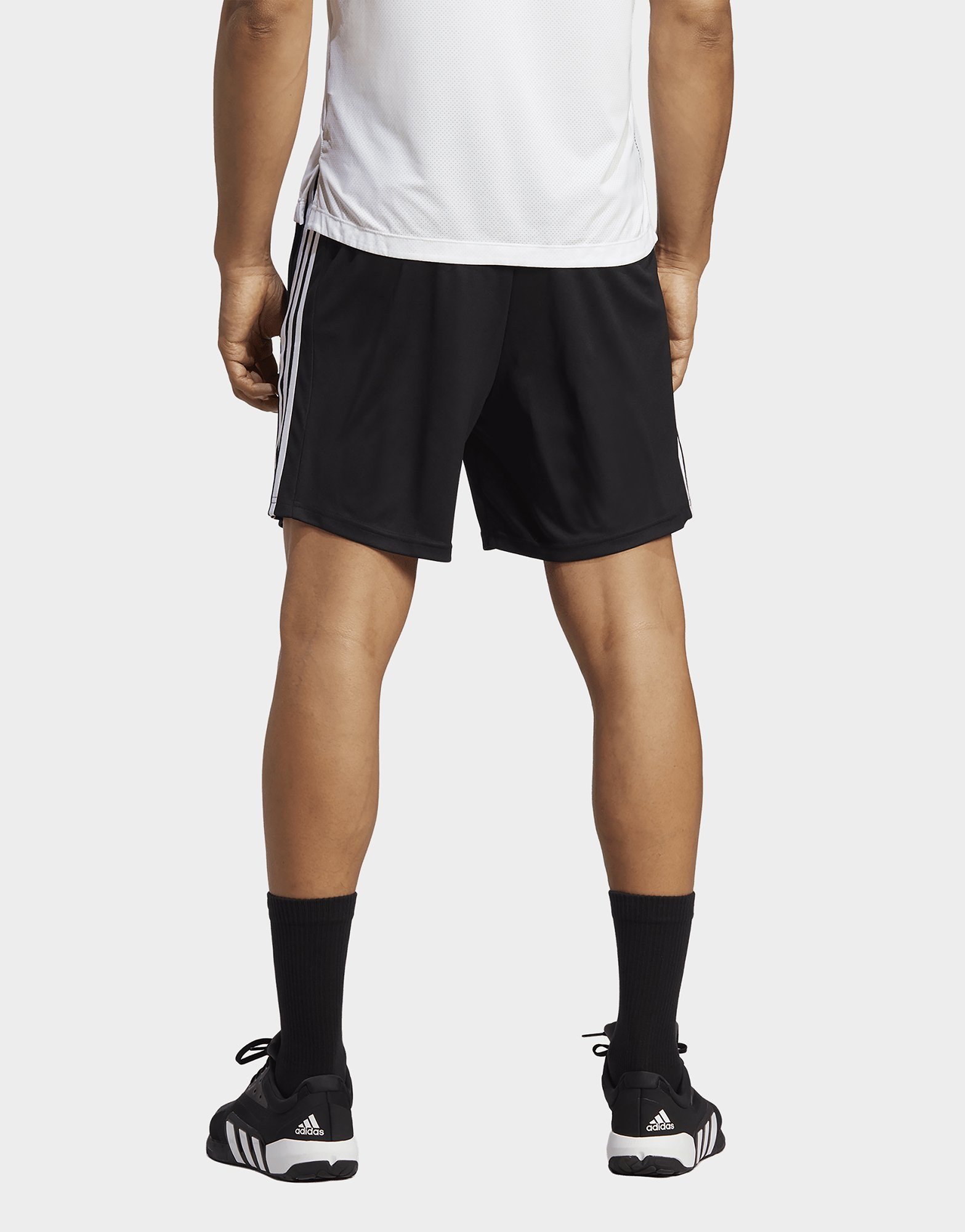 adidas Train Essentials Piqué 3-streifen Trainingsshorts