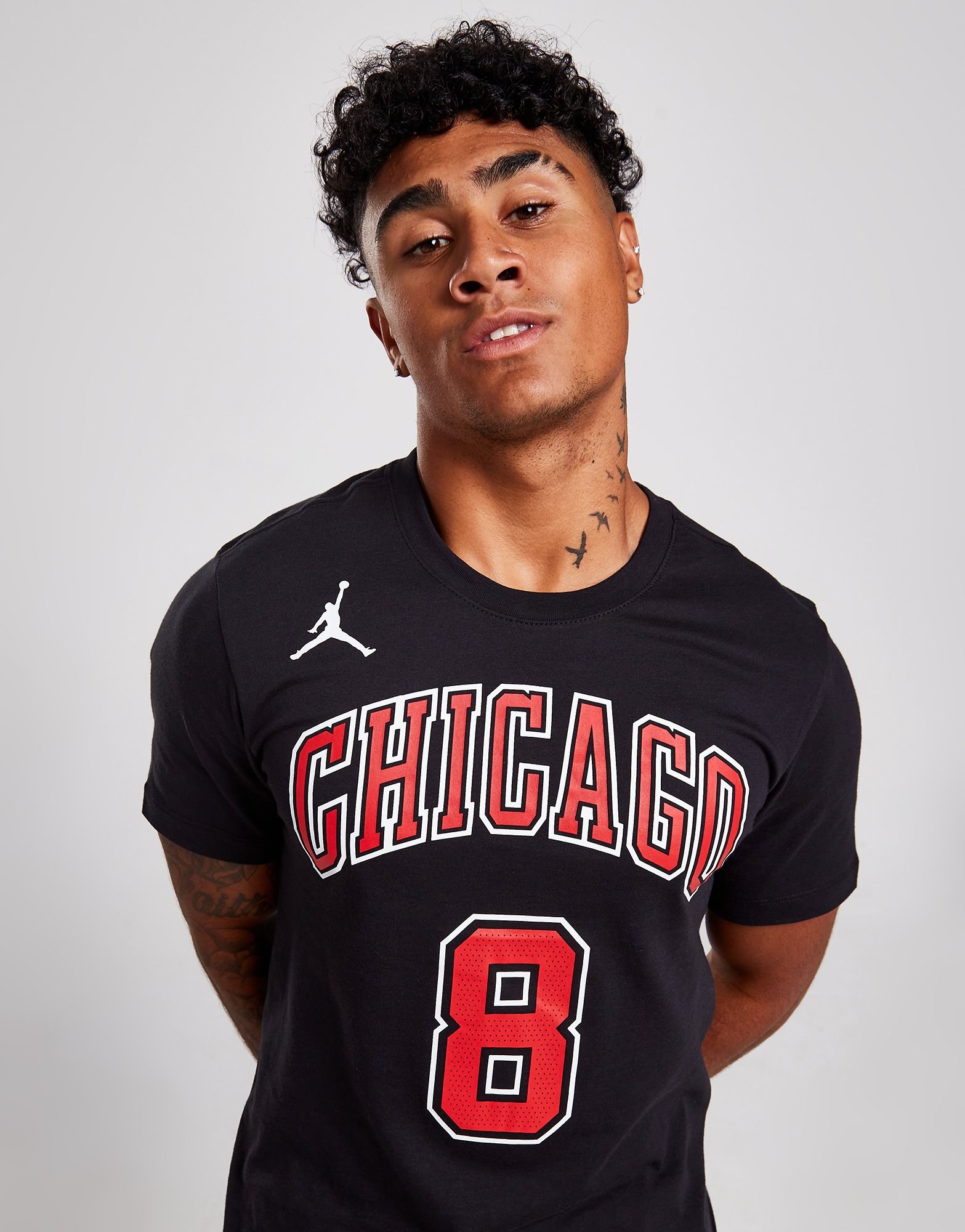 Nike NBA Chicago Bulls LaVine #8 Statement T-Shirt
