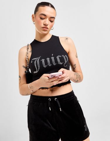 JUICY COUTURE Diamante Hem Tanktop