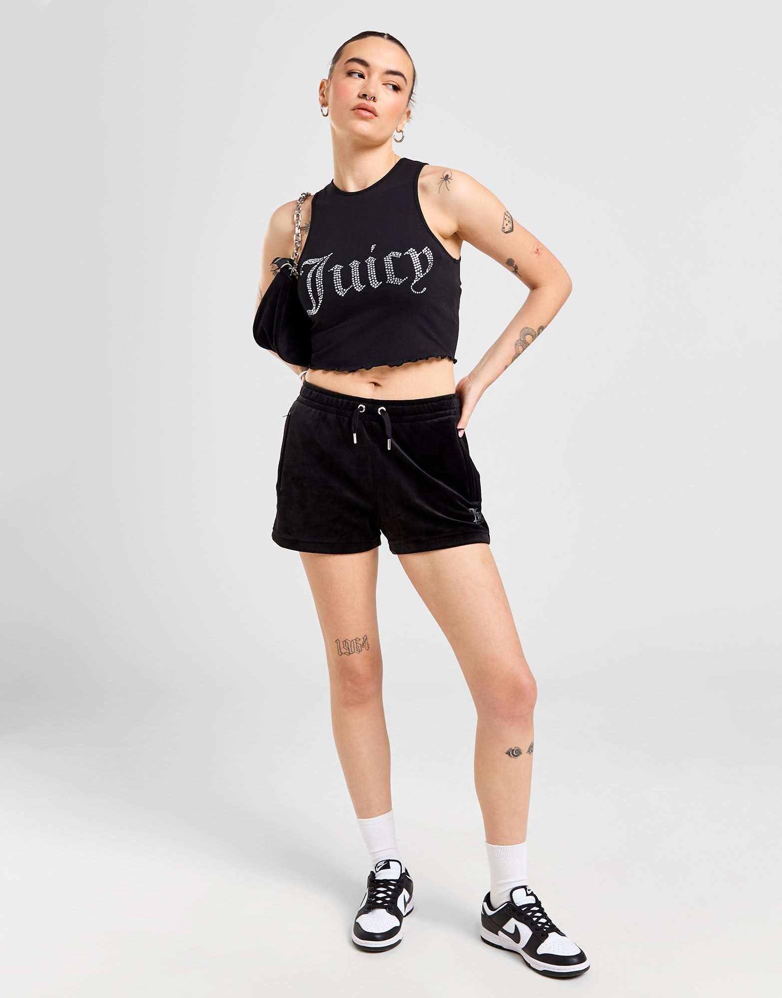 JUICY COUTURE Diamante Hem Tanktop