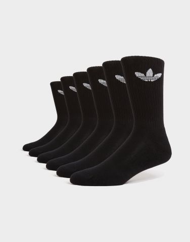 adidas Originals 6er-Pack Trefoil Cushion Crew Socken