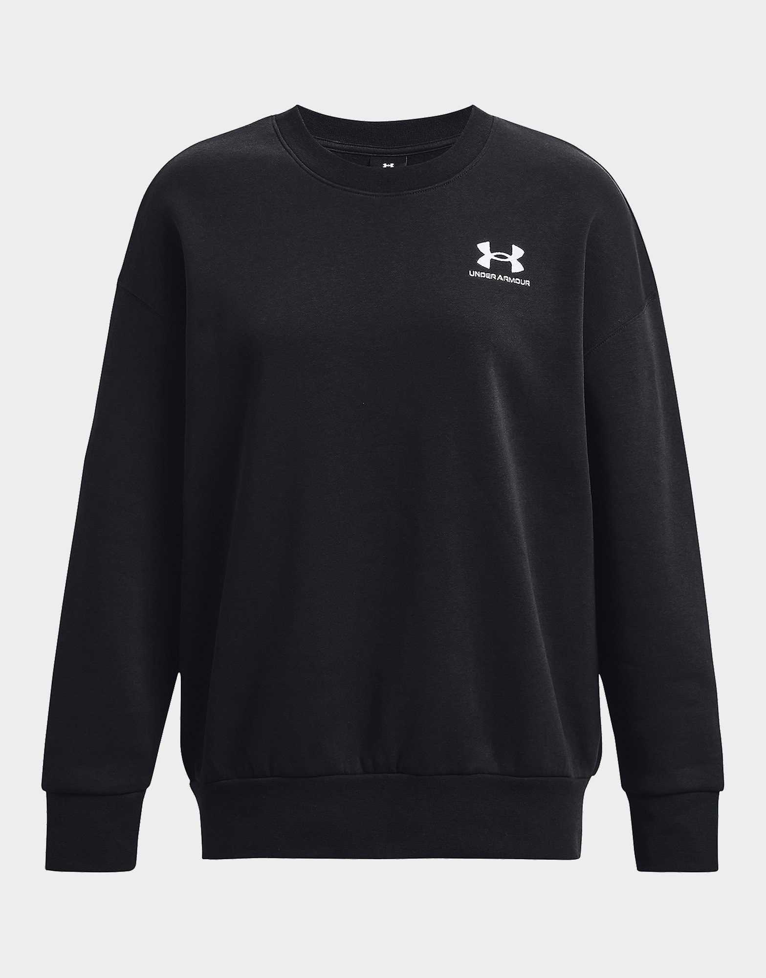 Under Armour Icon Fleece Oversize-Oberteil mit Rundhalsausschnitt