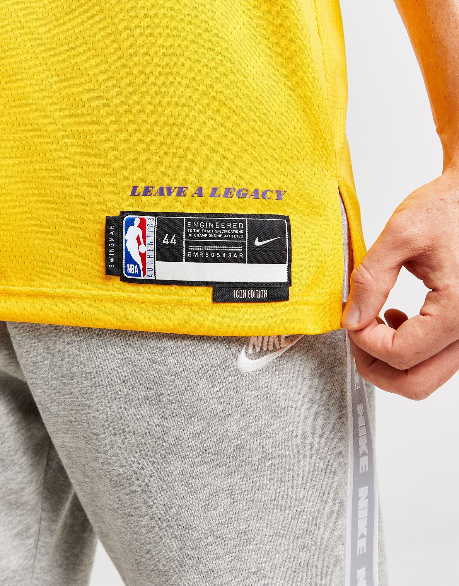 Nike NBA LA Lakers James #23 Icon Jersey