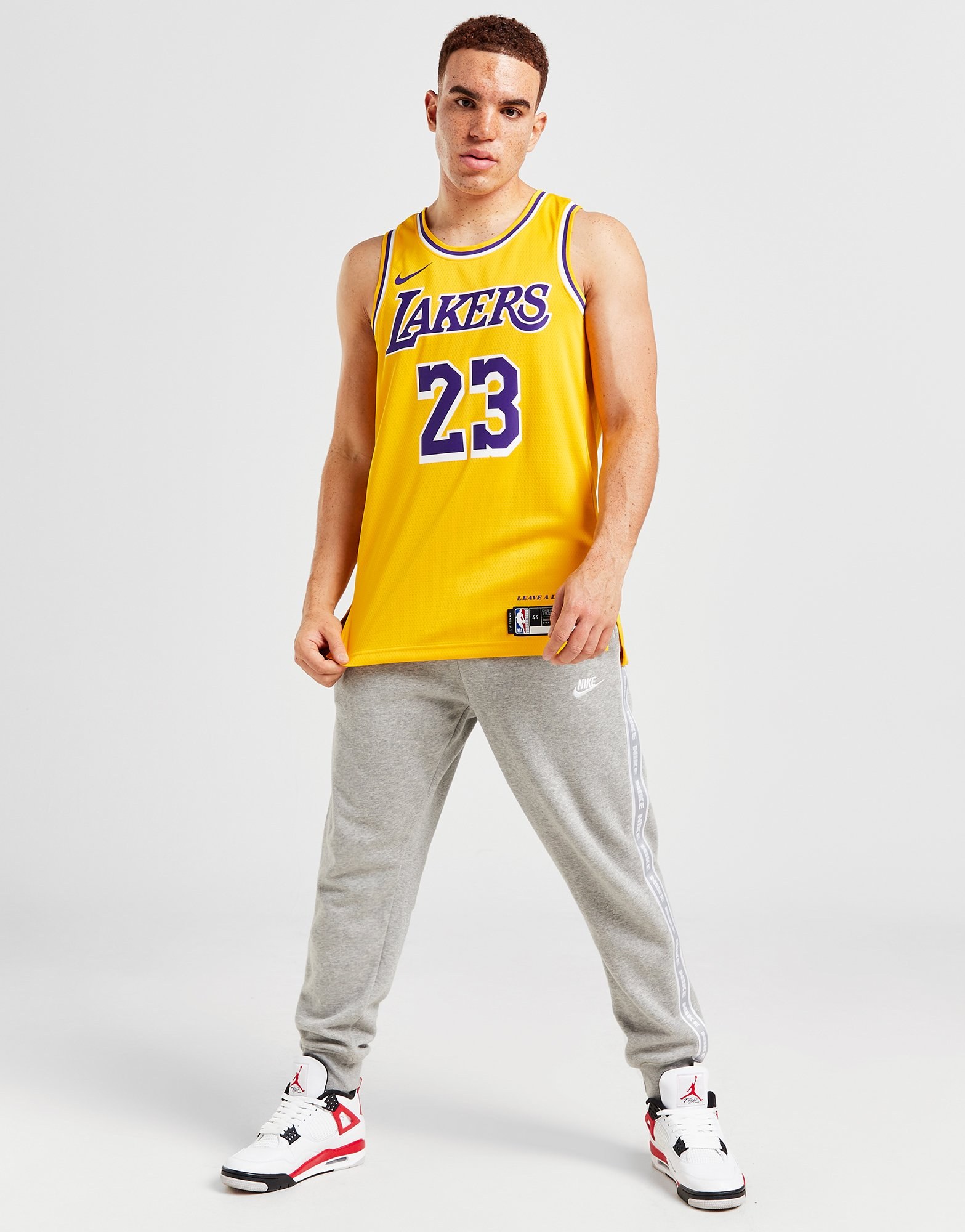 Nike NBA LA Lakers James #23 Icon Jersey