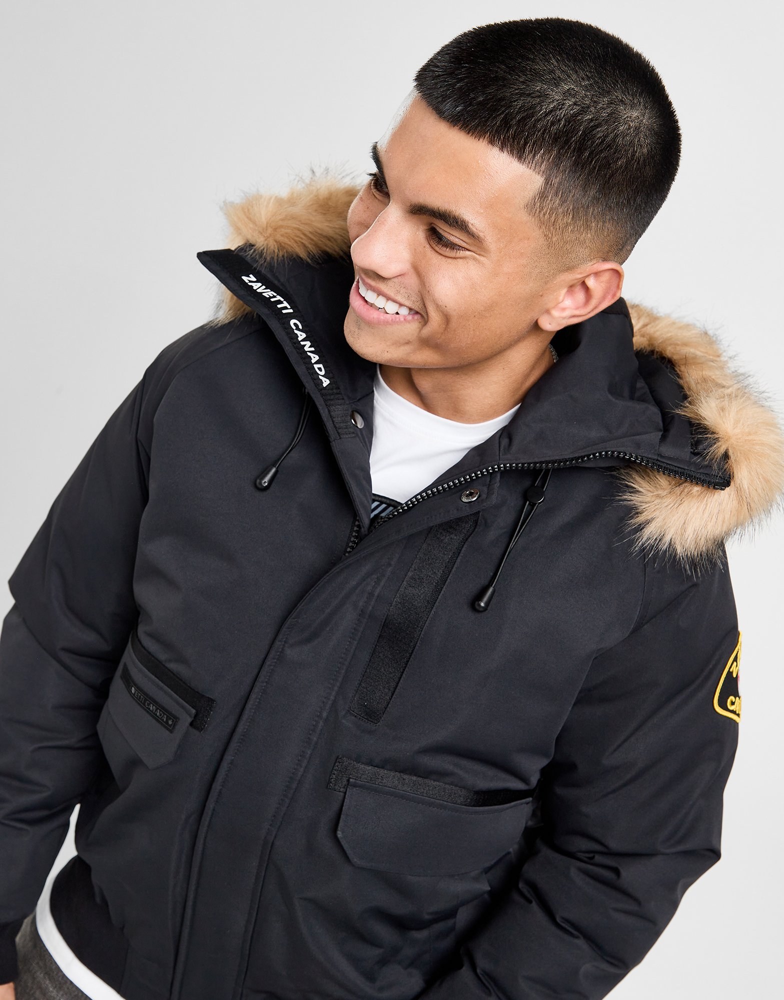 Zavetti Canada Abelli Short Parka Jacke