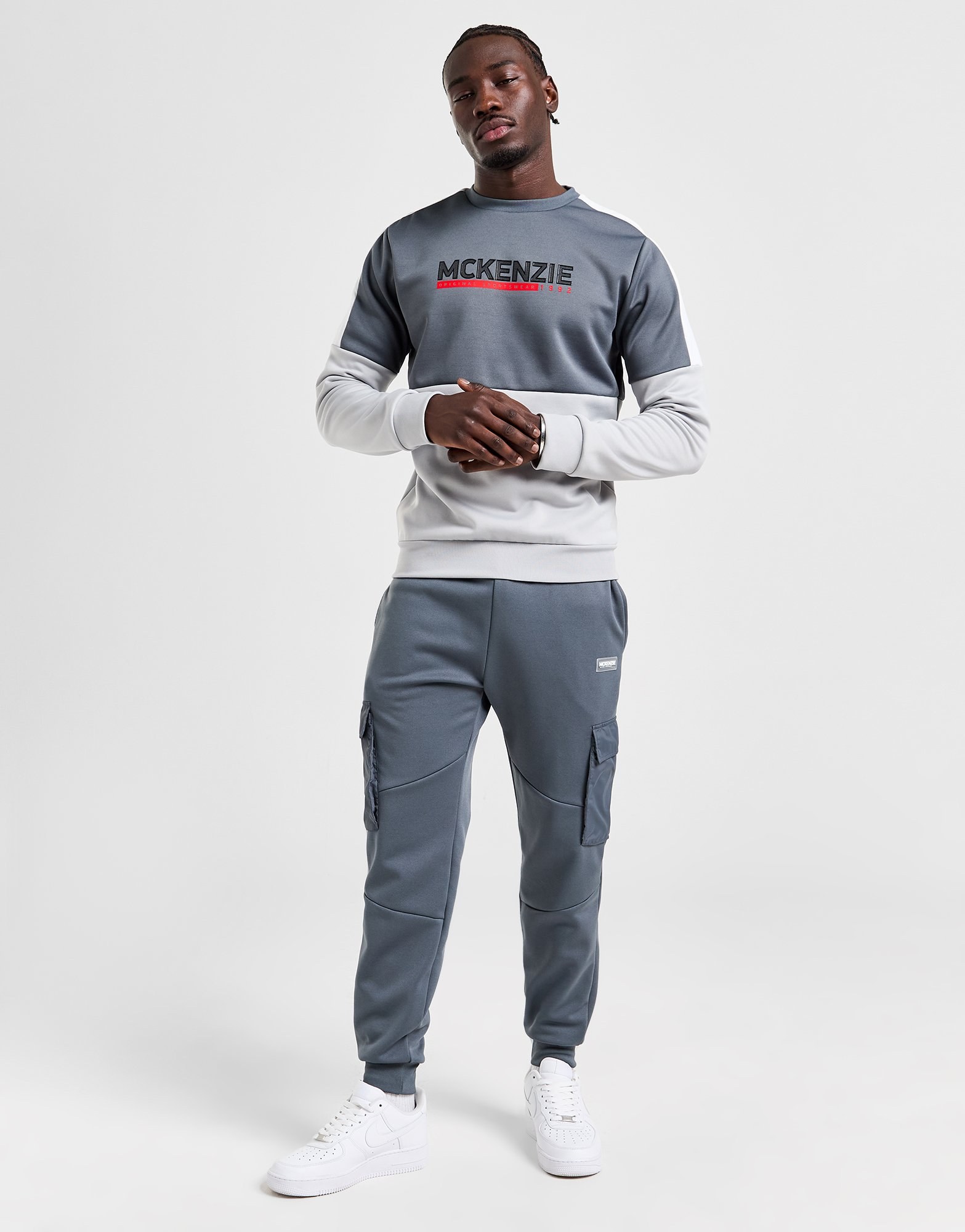 McKenzie Krome Poly Fleece Crew Sweatshirt