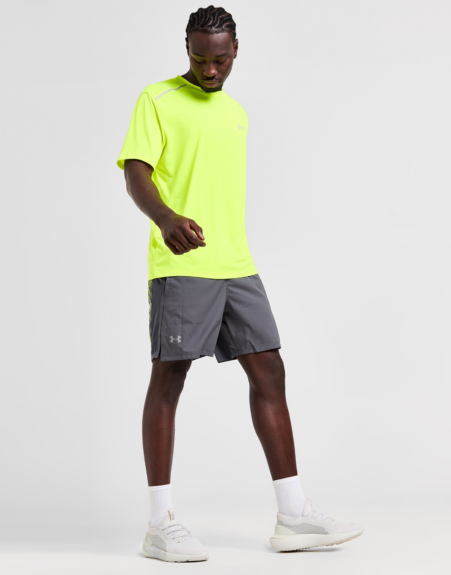 Under Armour Launch Wordmark Shorts
