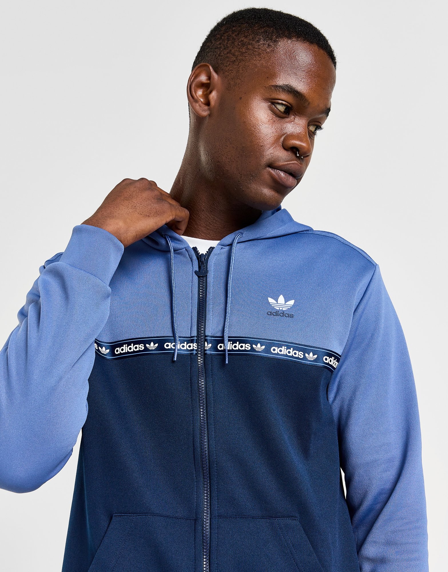 adidas Originals Tape Full Zip Hoodie