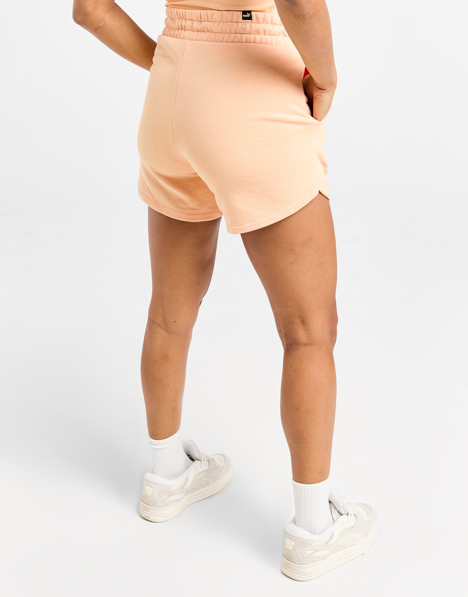 PUMA Logo Fleece Shorts