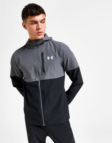 Under Armour Vanish Colour Block Hoodie mit durchgehendem Reißverschluss