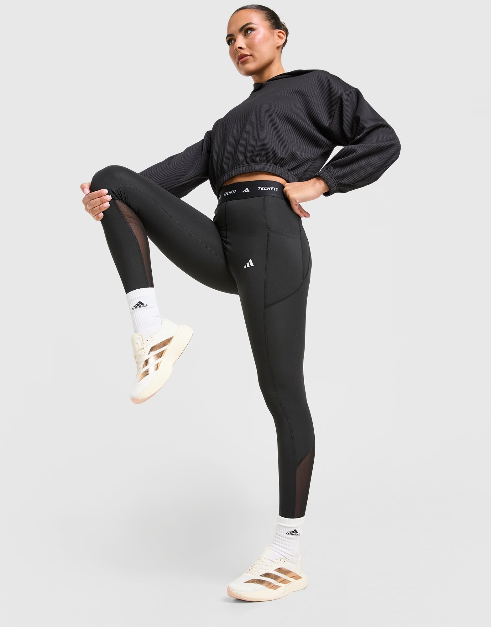 adidas Techfit Stash Pocket Full-length Leggings