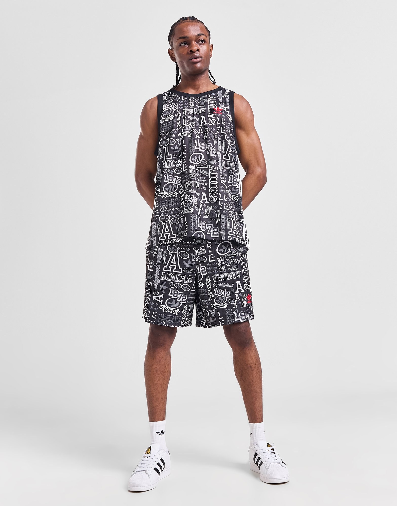 adidas Originals Sticker Basketball Tanktop