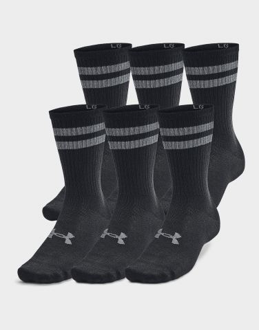 Under Armour Essential Crew-Socken im 6er-Pack, unisex