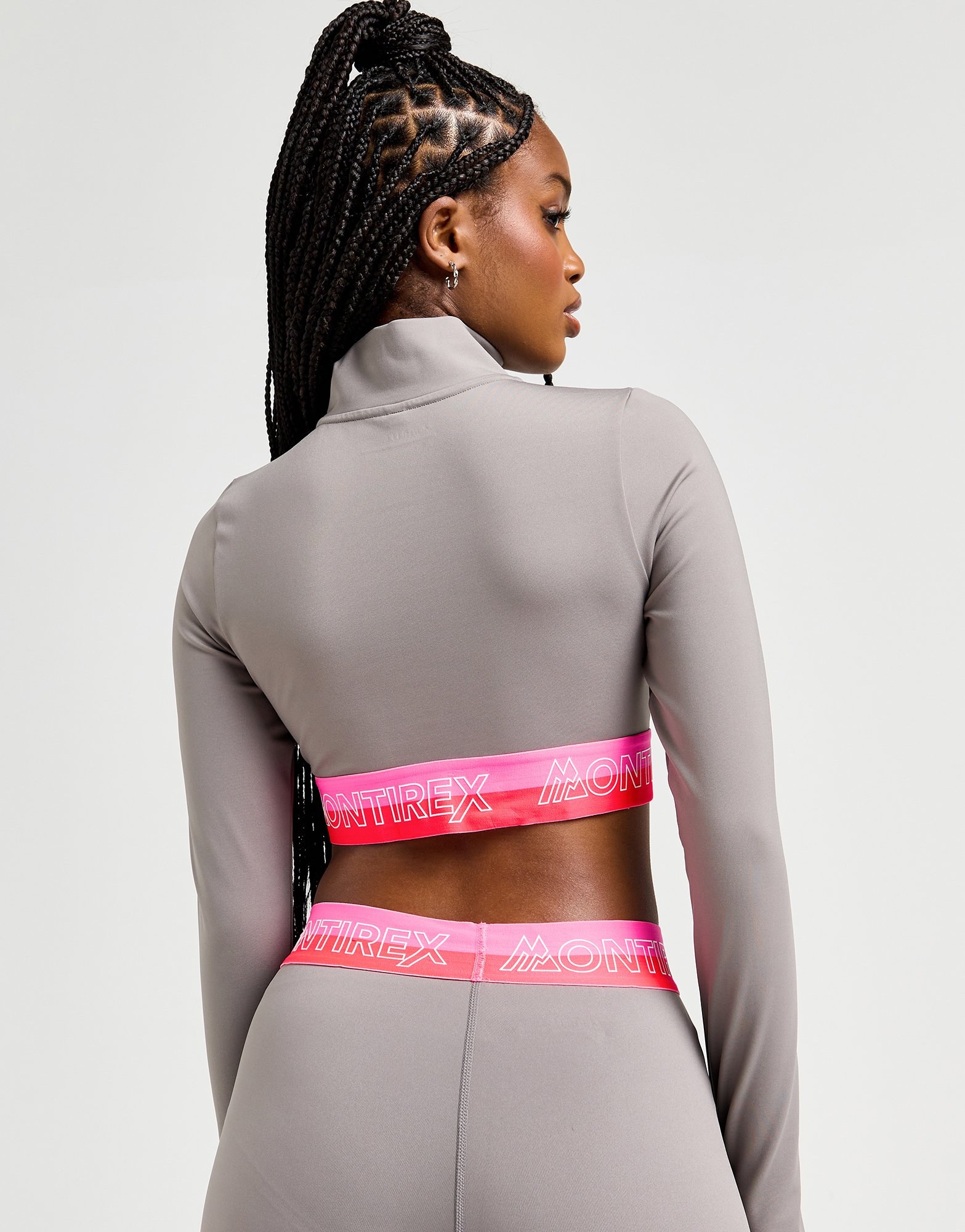 MONTIREX Icon Crop 1/4 Zip Top
