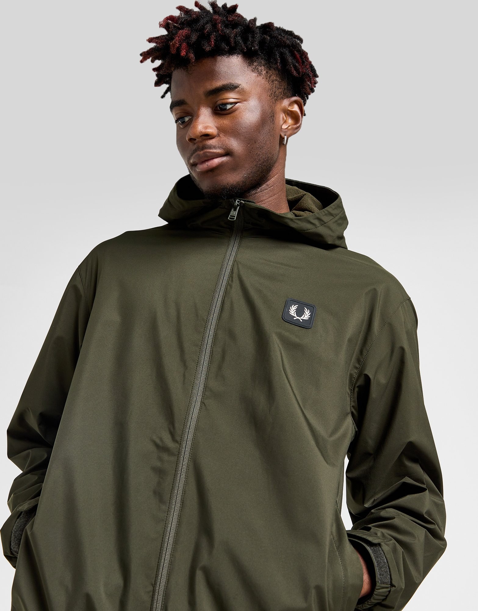 Fred Perry Badge Woven Jacke