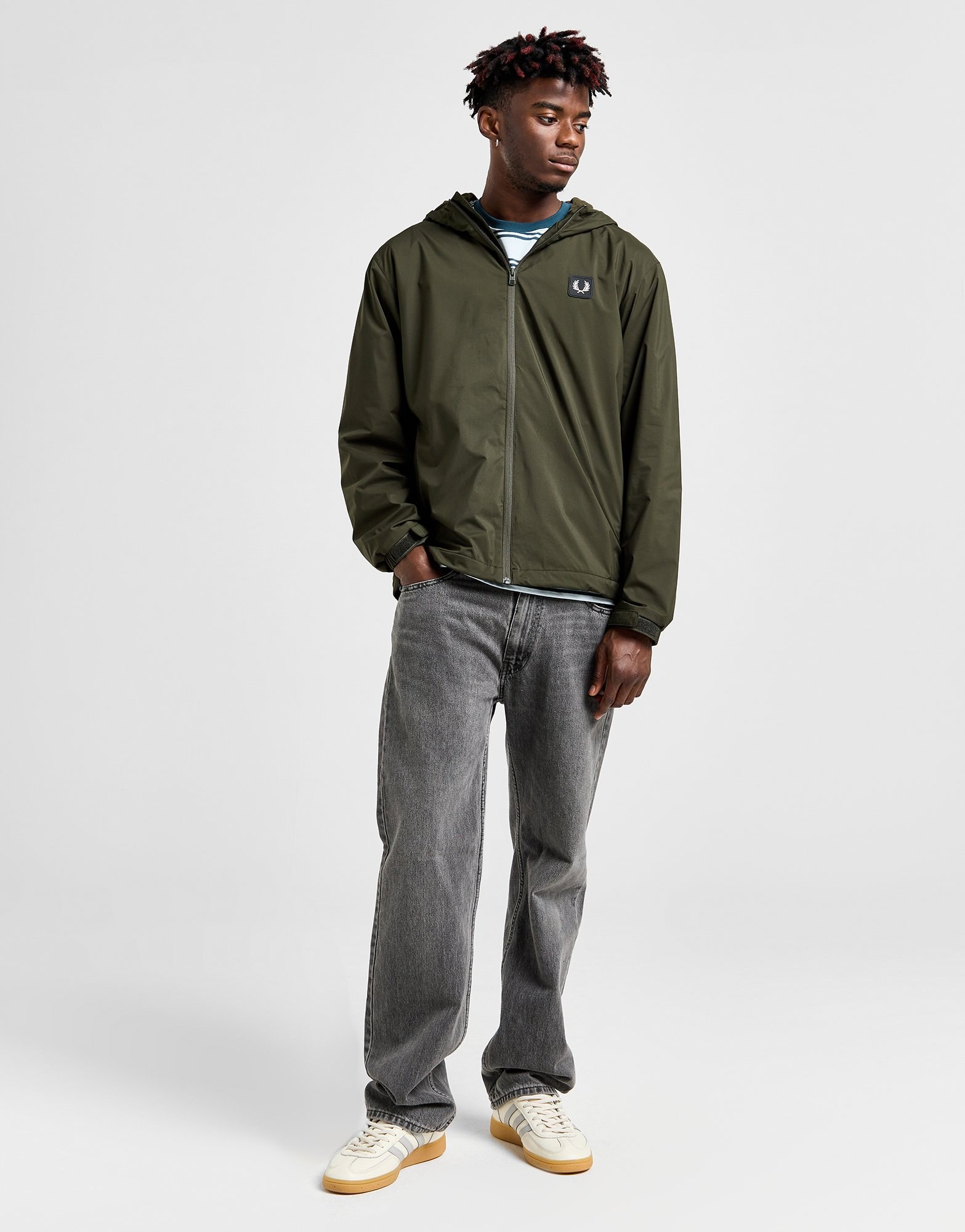 Fred Perry Badge Woven Jacke