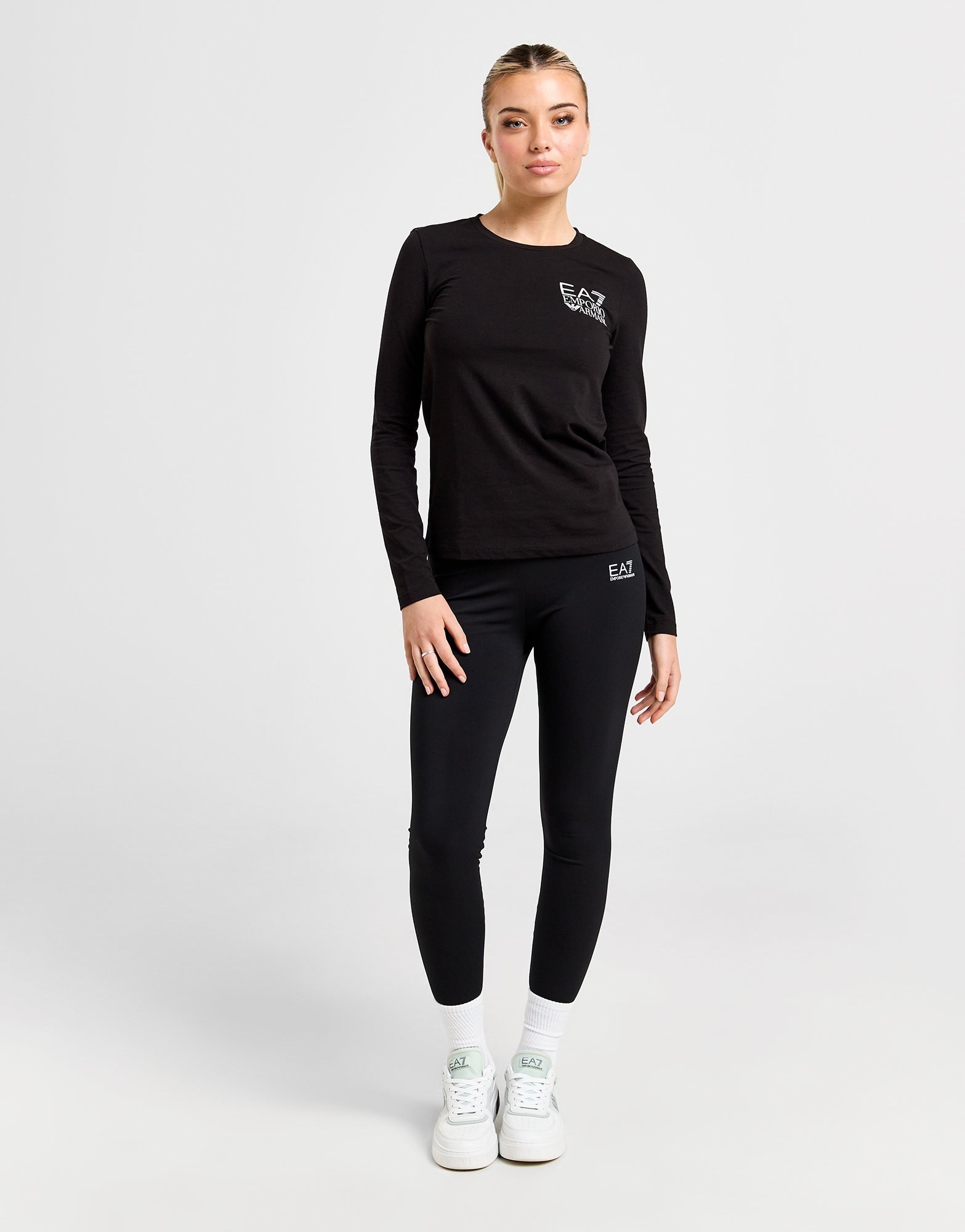 EA7 Emporio Armani High Waist Poly Leggings Damen