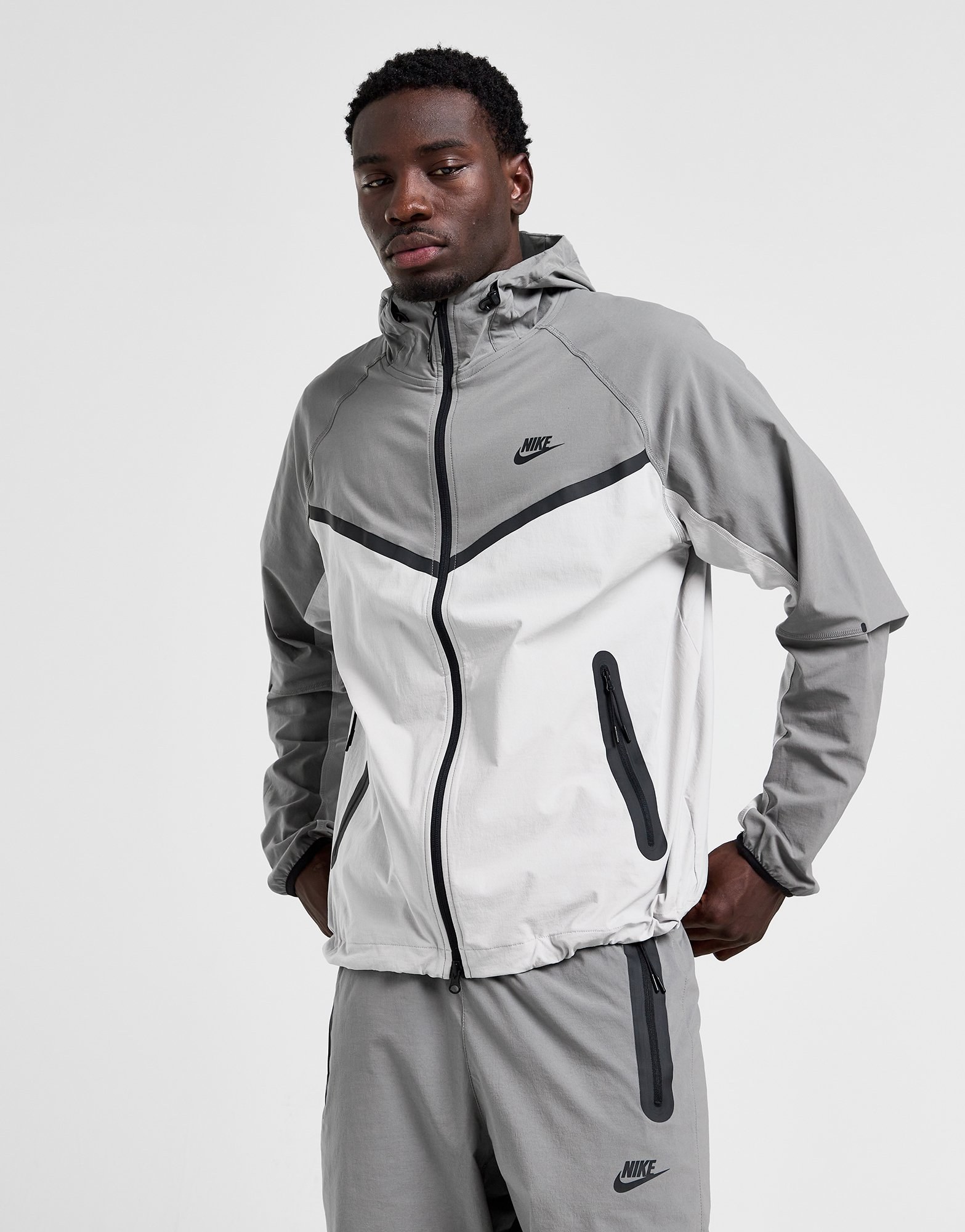 Nike Tech Woven Full Zip Hooded Jacke