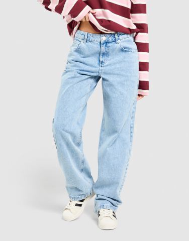 Unlike Humans Mid-Rise Loose Jeans Damen