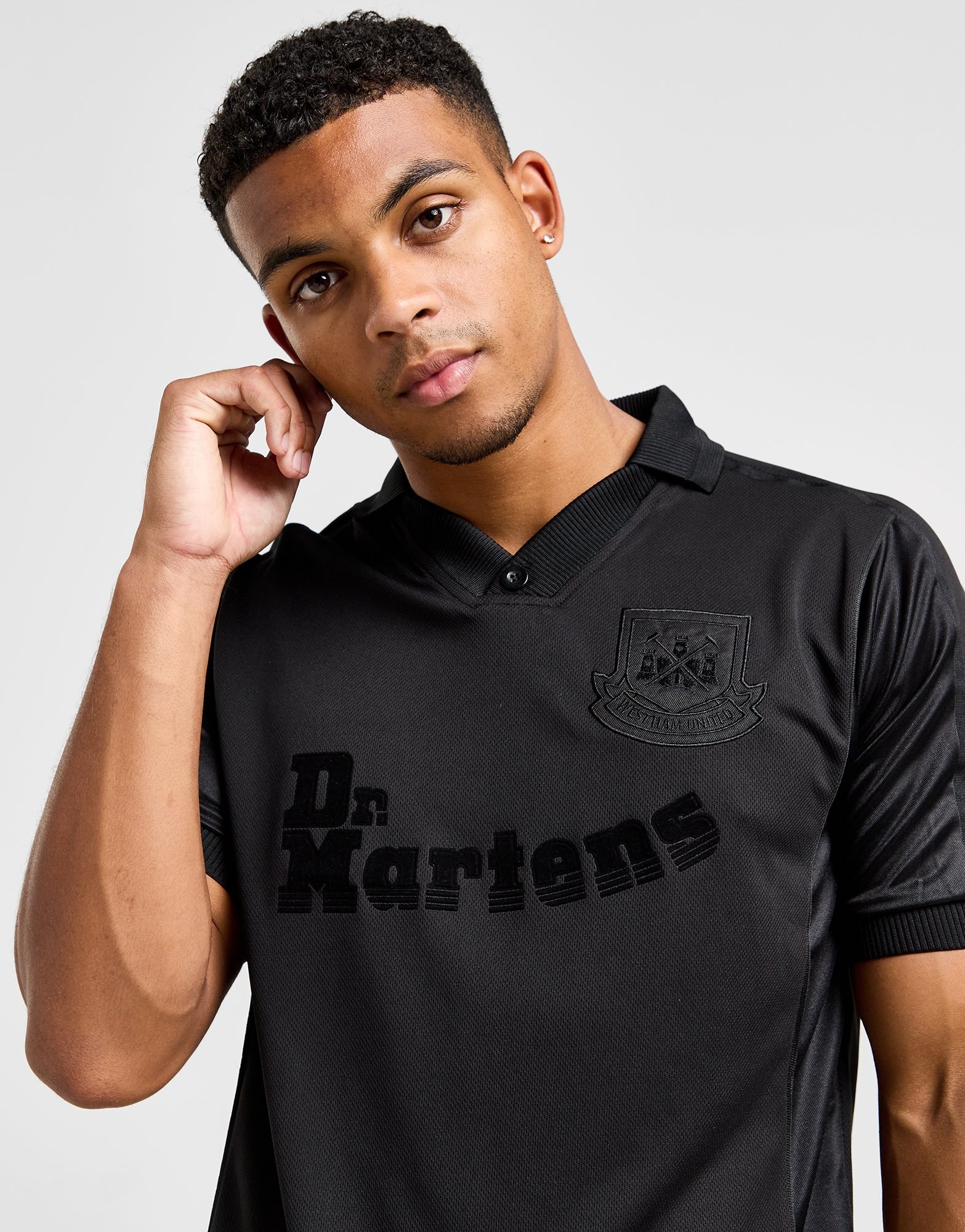 Score Draw West Ham United '00 Blackout Retro Shirt