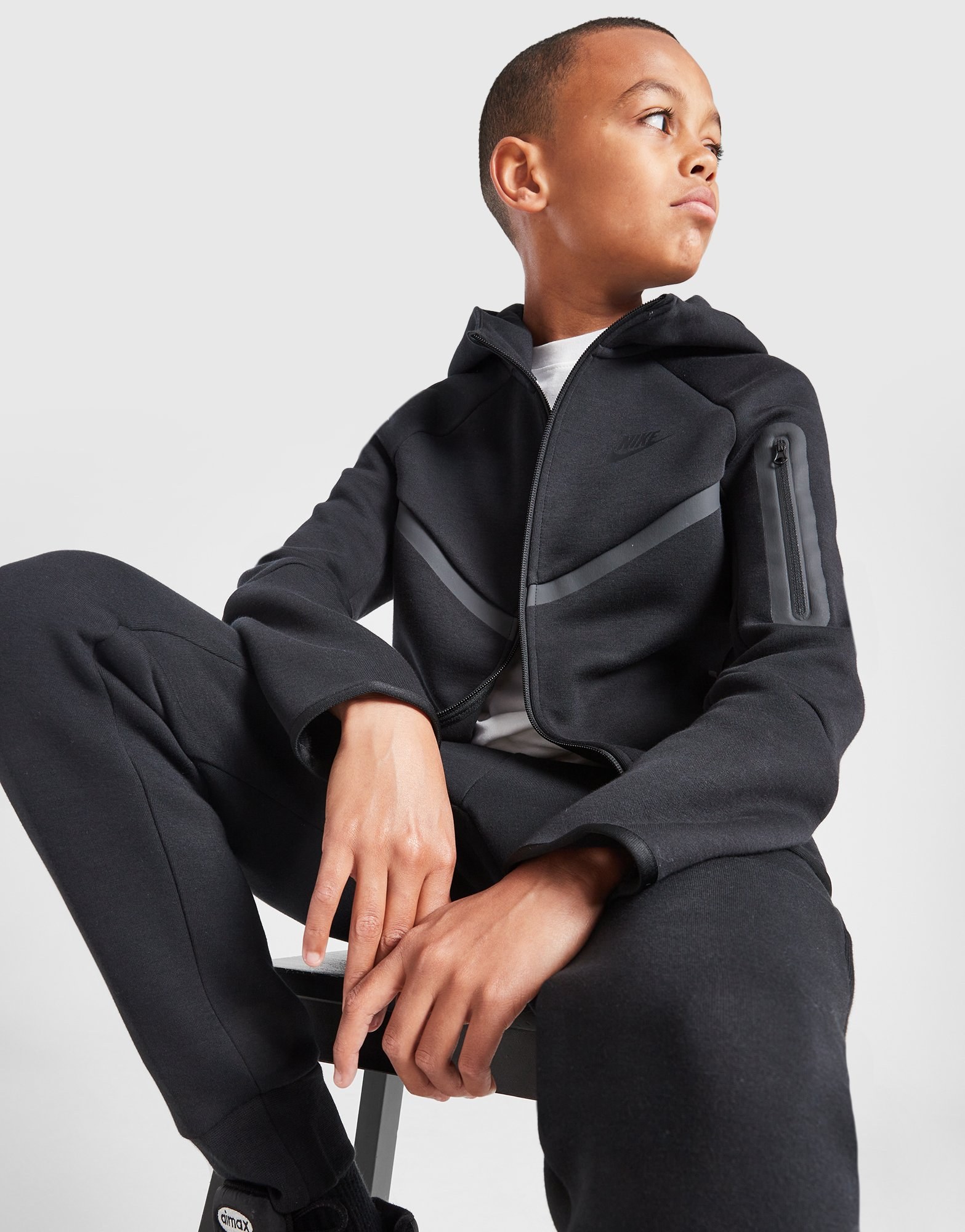 Nike Tech Fleece Full Zip Hoodie Kinder