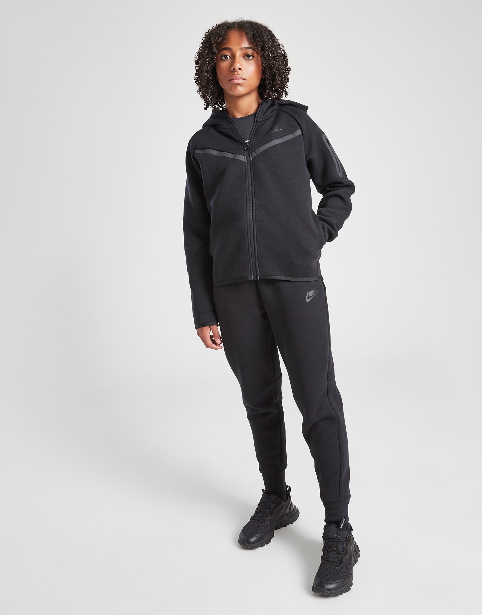 Nike Girls' Tech Fleece Full Zip Hoodie Junior