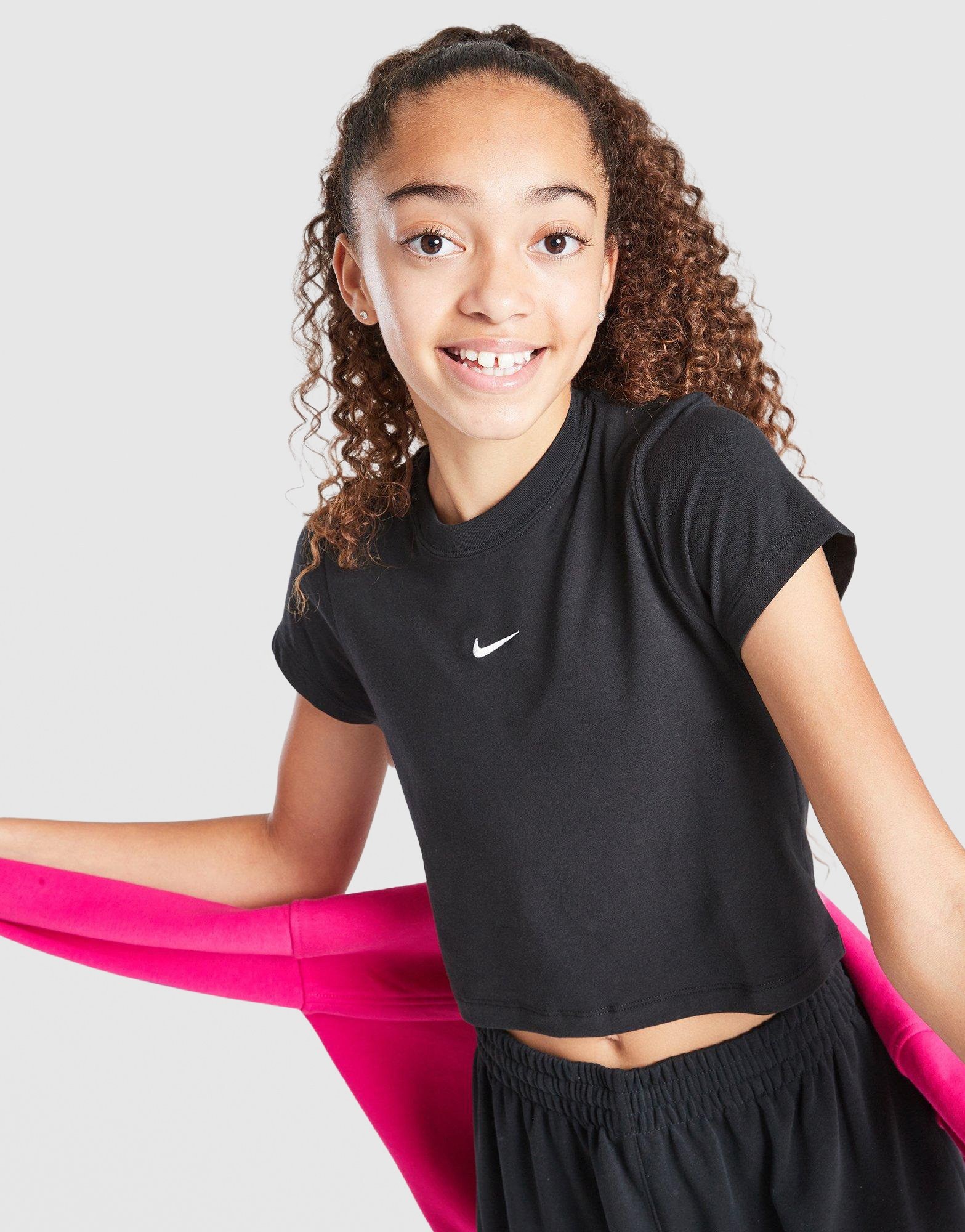 Nike Girls' Sportswear Crop T-Shirt Kinder