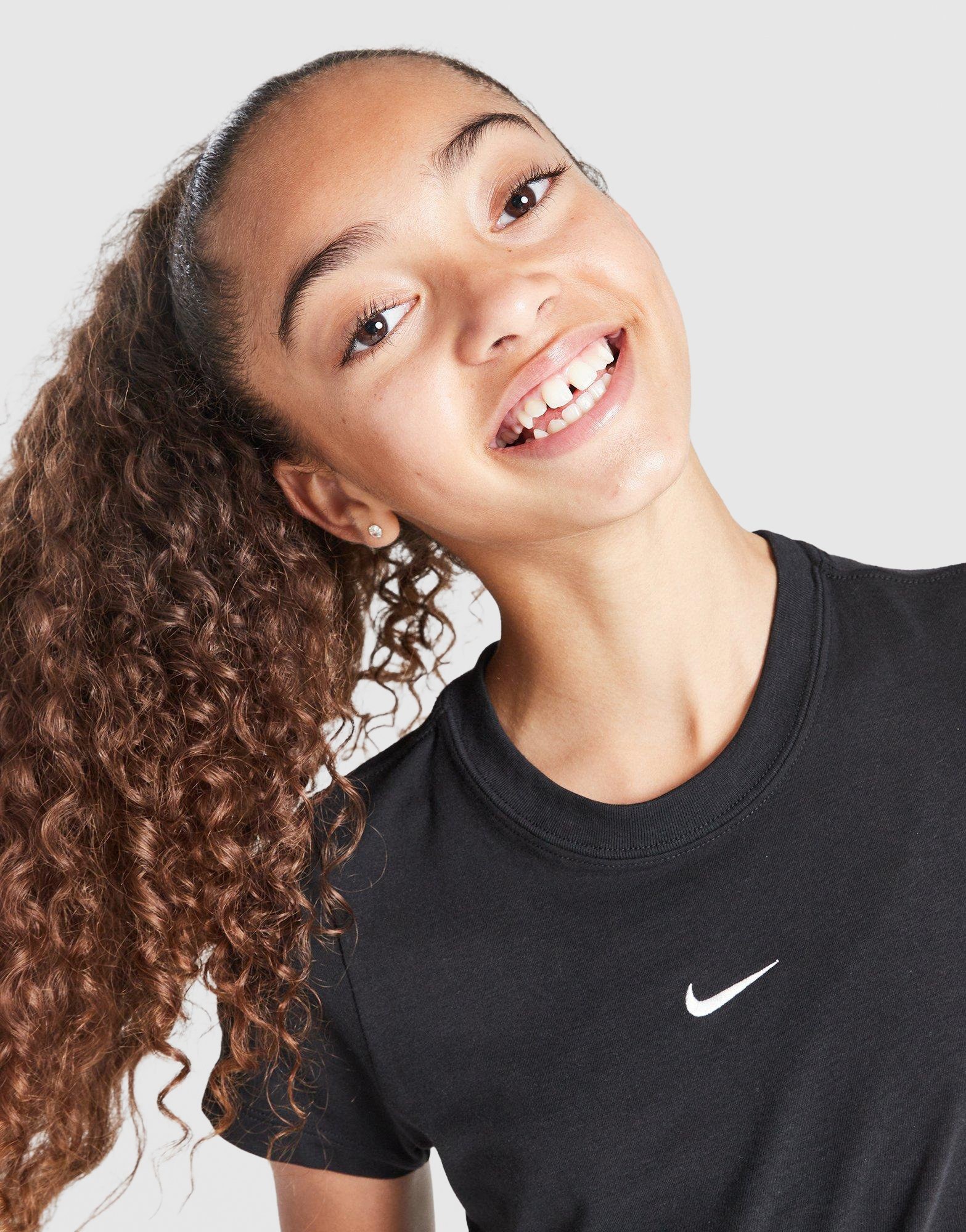 Nike Girls' Sportswear Crop T-Shirt Kinder
