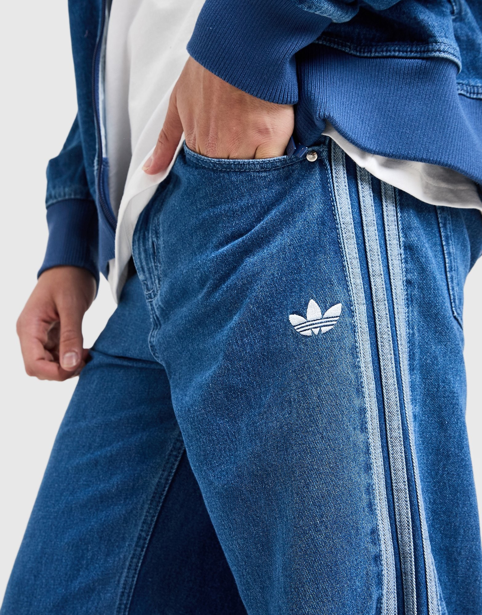adidas Originals Adicolor Denim Firebird Hose