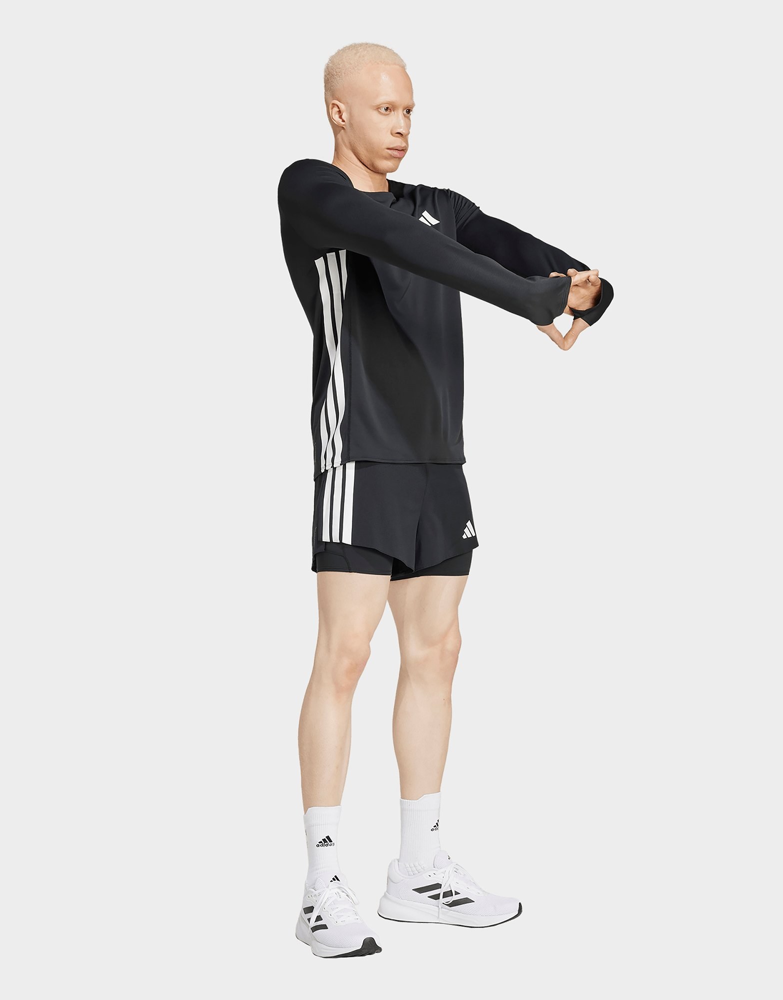 adidas Adizero Running 2-in-1 Shorts Mit Taschen Für Sportgele