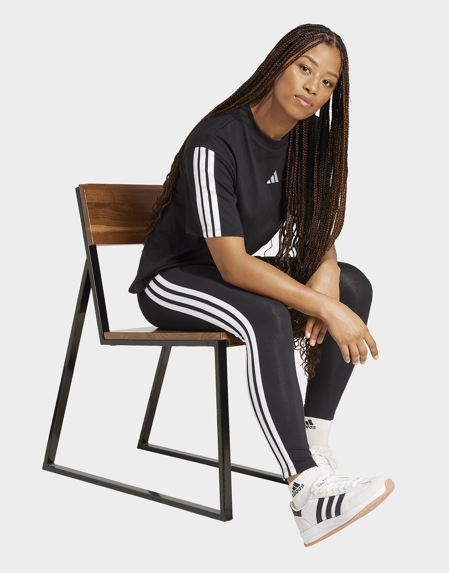 adidas Essentials 3-streifen Cotton Leggings