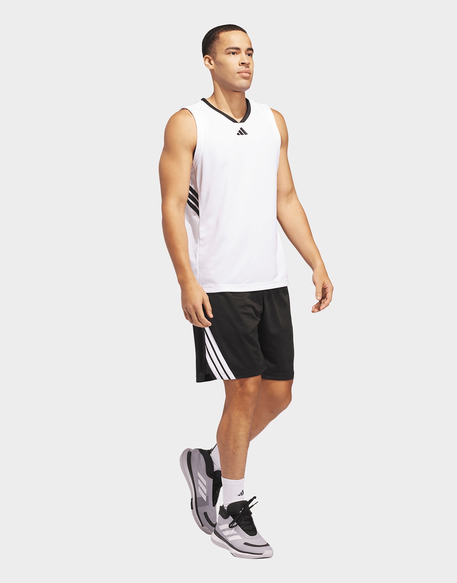 adidas Legends 3-streifen Basketball Shorts