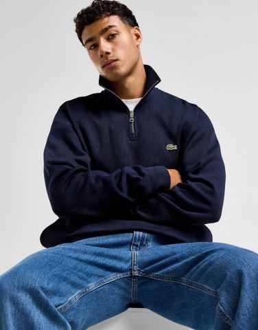 Lacoste 1/2 Zip Crew Sweatshirt