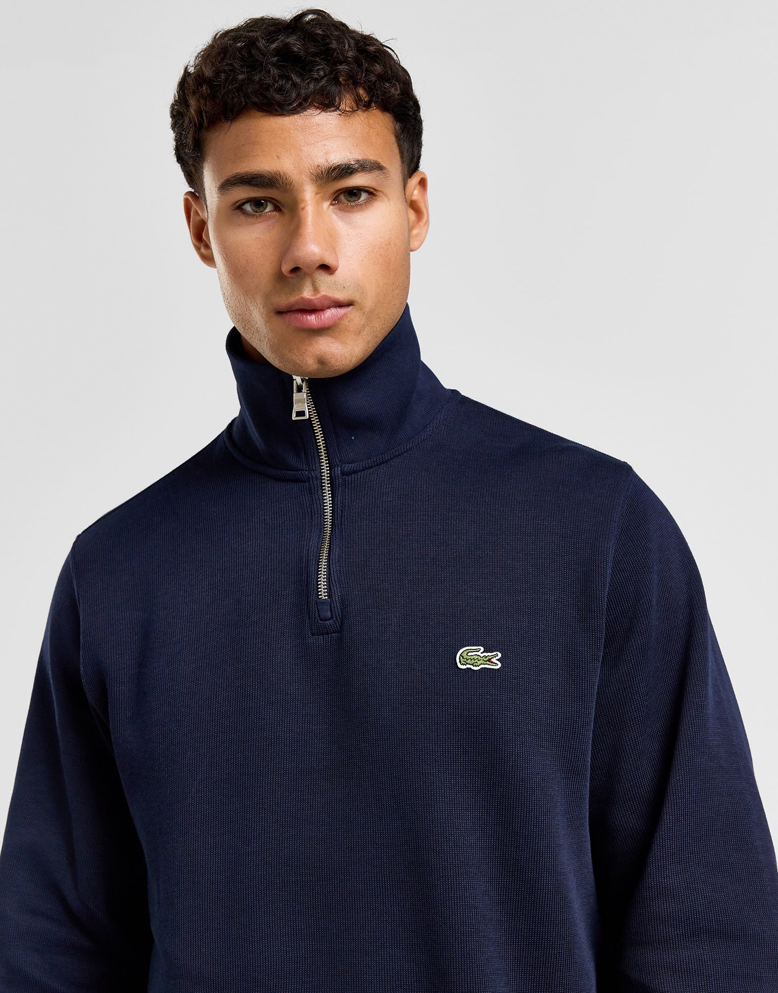 Lacoste 1/2 Zip Crew Sweatshirt