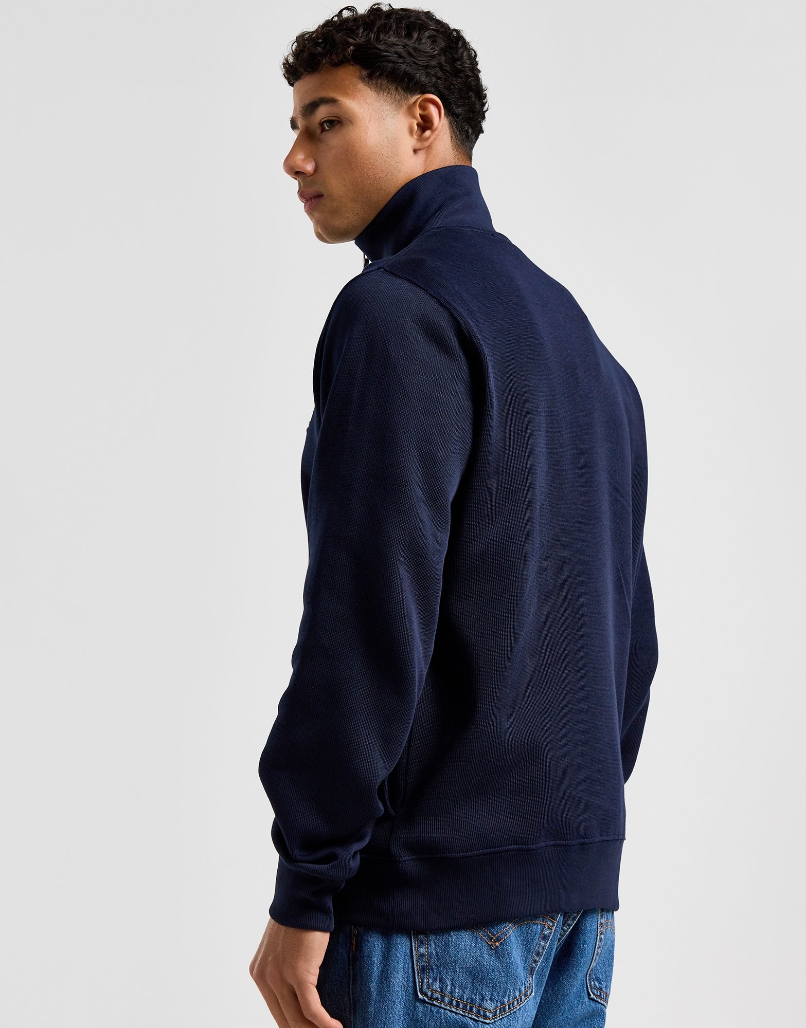 Lacoste 1/2 Zip Crew Sweatshirt
