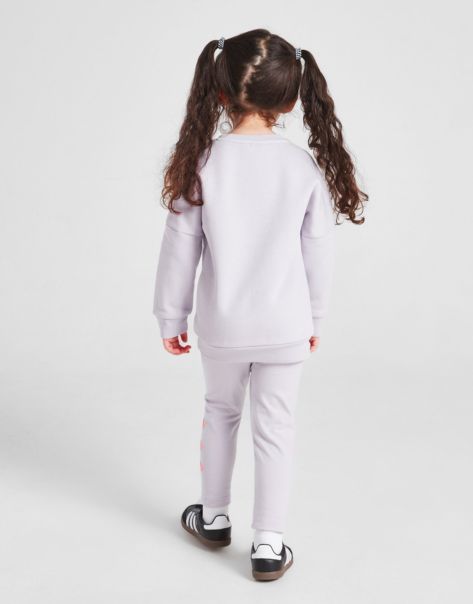 adidas Originals Girls' Varsity Crew Sweatshirt/Leggings Set Babys