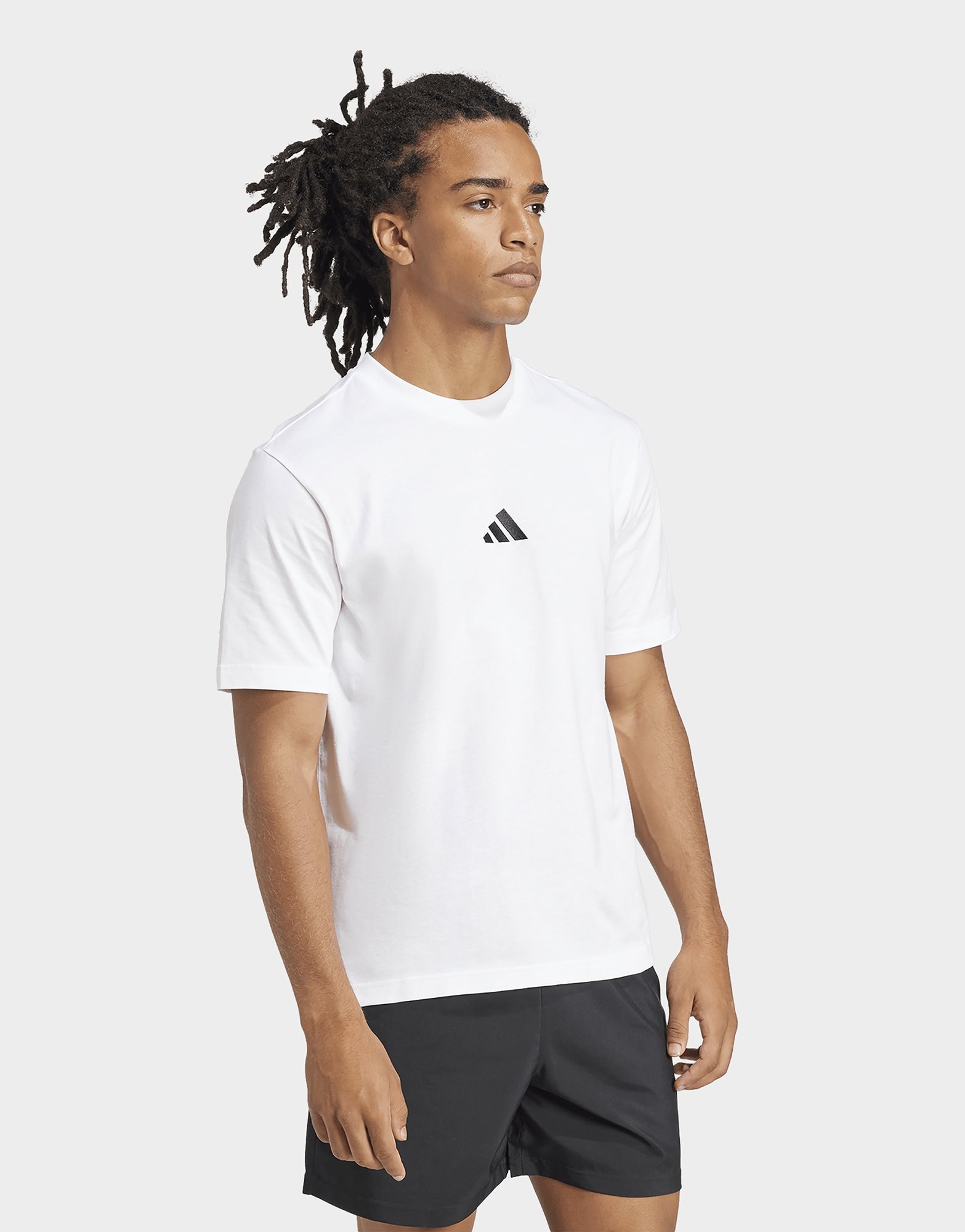 adidas Essentials Small Logo Single Jersey T-shirt