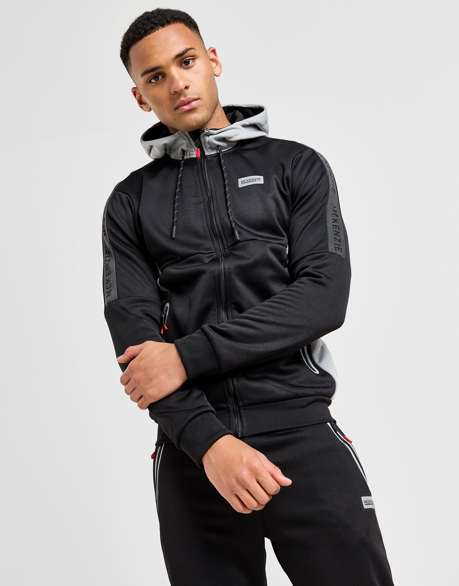 McKenzie Montana Poly Fleece Full Zip Hoodie